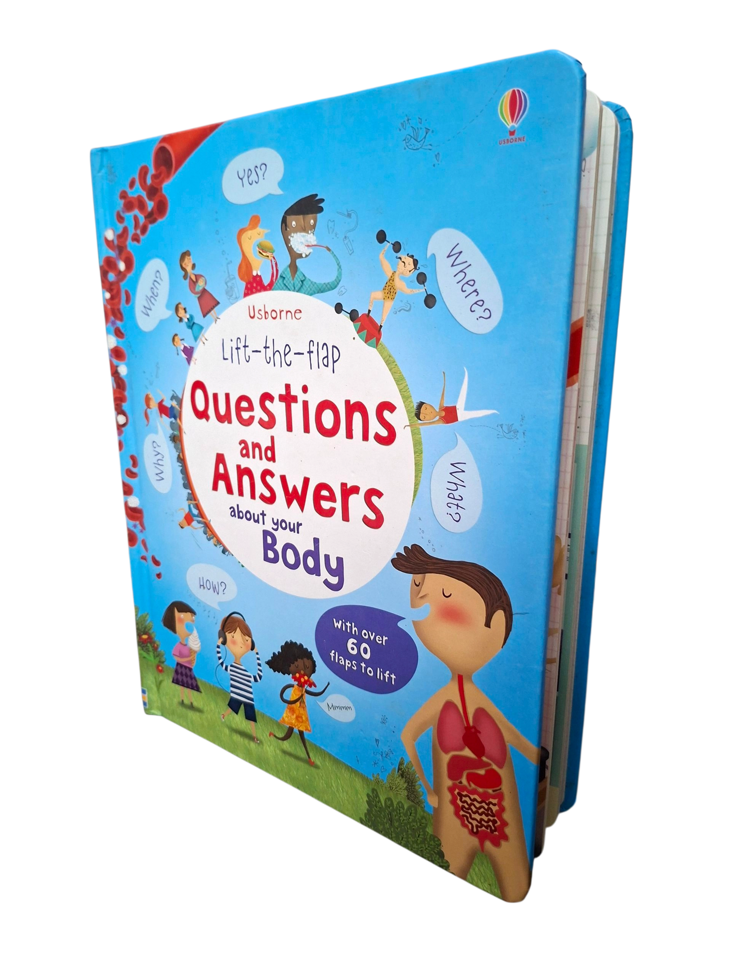 Usborne Lift-the-Flap Questions & Answers Book Collection for Kids