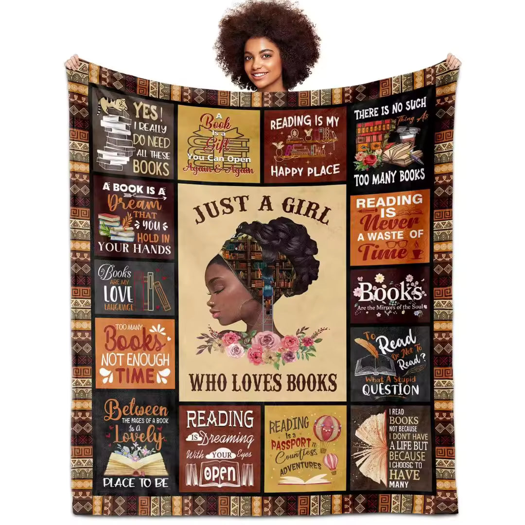 Kids Gift Blanket – 260gsm Soft Flannel Throw (130×150cm) | Cozy Inspirational Blanket for Boys & Girls