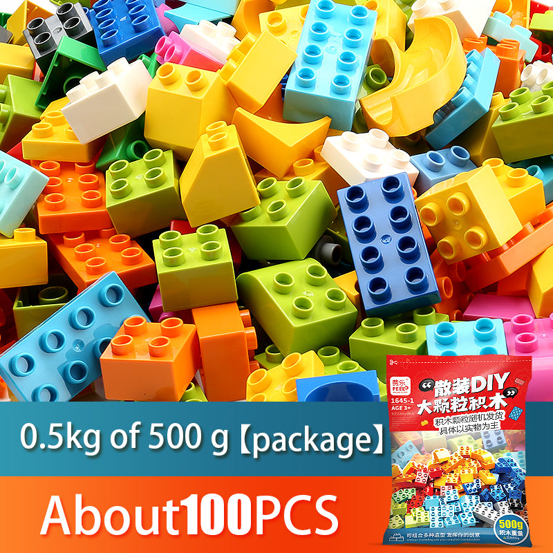 500g Large Building Blocks Set for Kids | DIY Creative Construction Toy