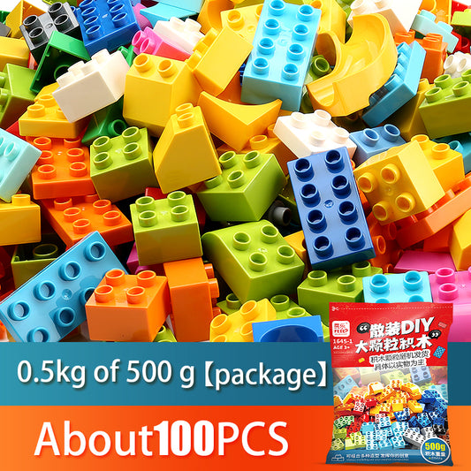 500g Large Building Blocks Set for Kids | DIY Creative Construction Toy
