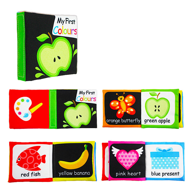 My First Soft Fabric Books – Set of 4 Early Learning Cloth Books