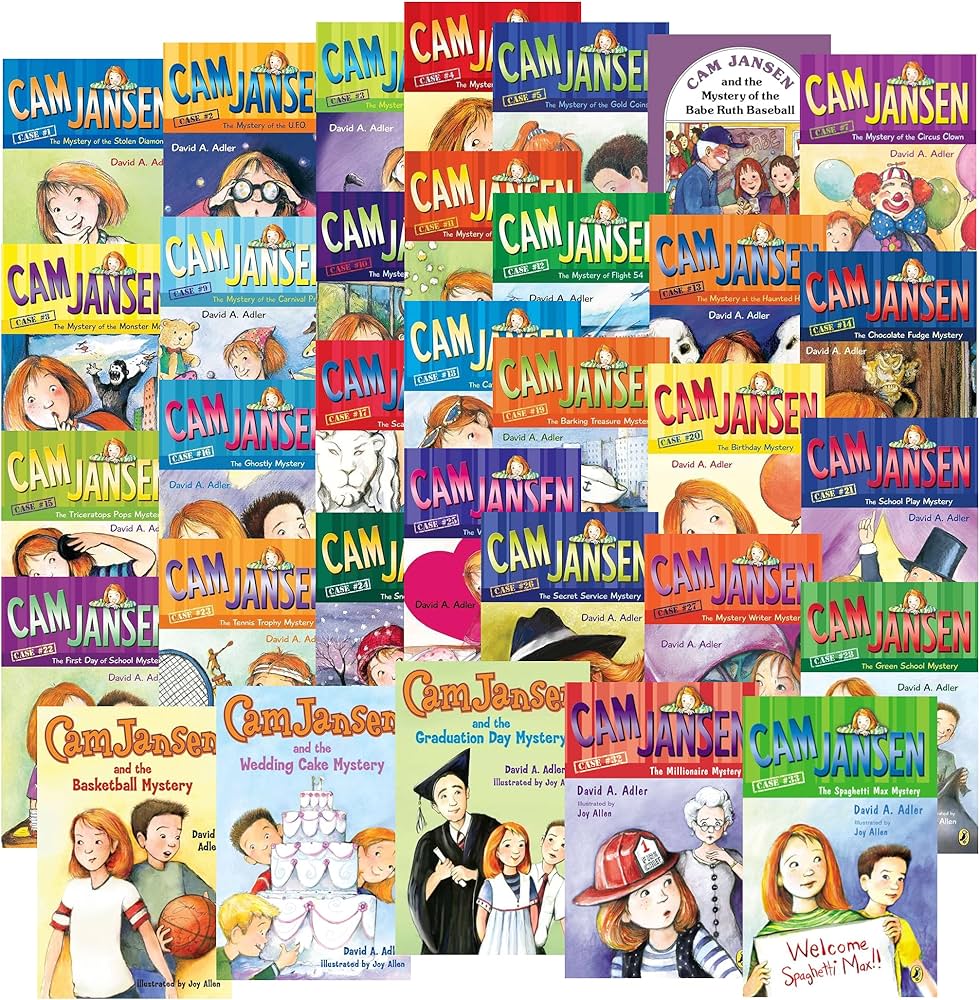 Cam Jansen Mystery Series – Complete Book Collection 34 Books