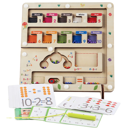 Early Education Calculation and Color Classification Magnetic Beads