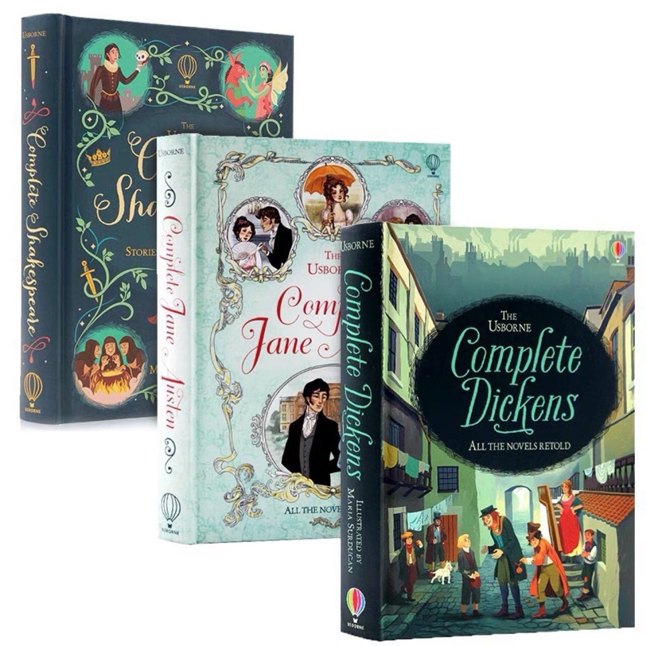 Usbone Classics-Dickens,Shakespear, Jane Austen (Hardcover)