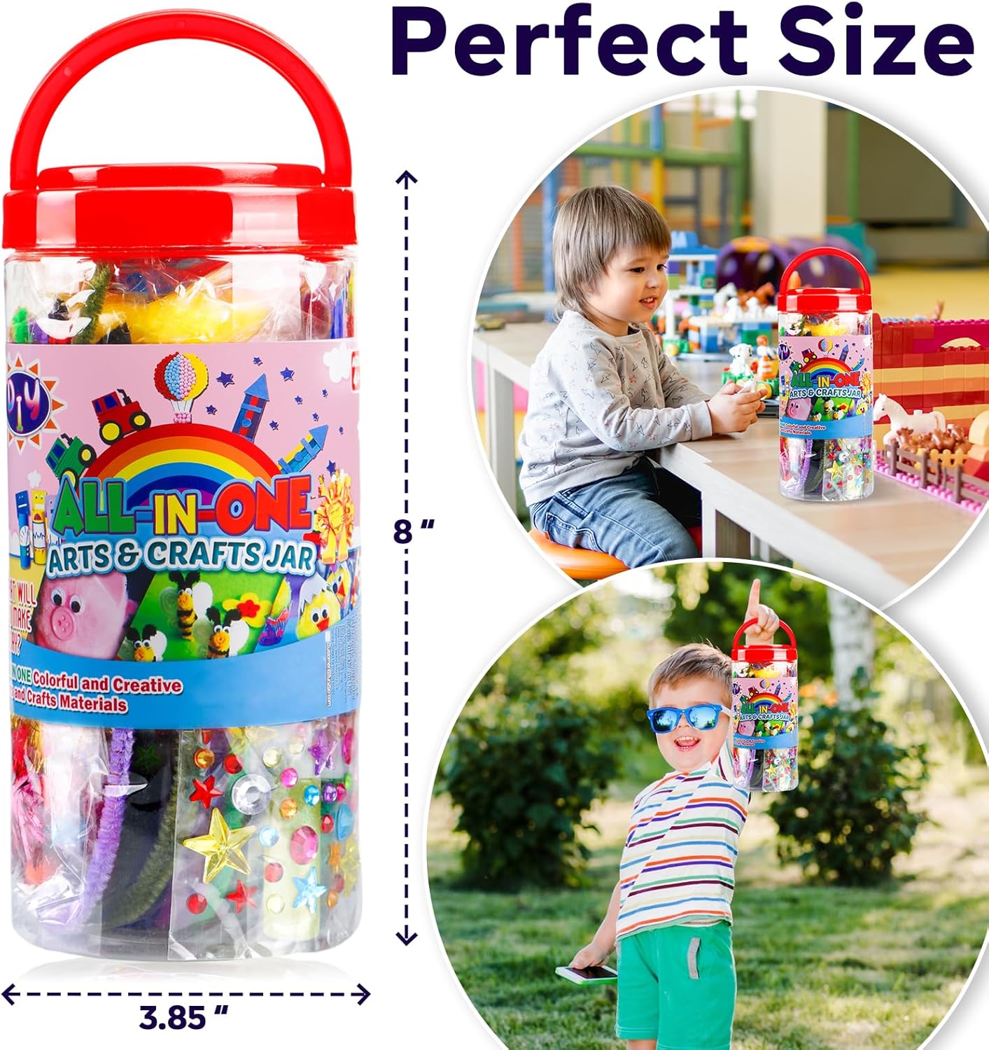 All-in-One Arts & Crafts Jar