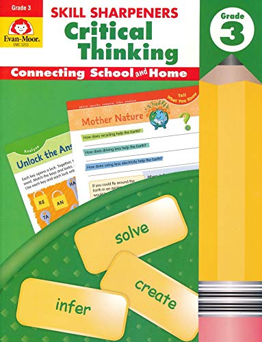 Evan-Moor Skill Sharpeners Critical Thinking Grade 3 workbook