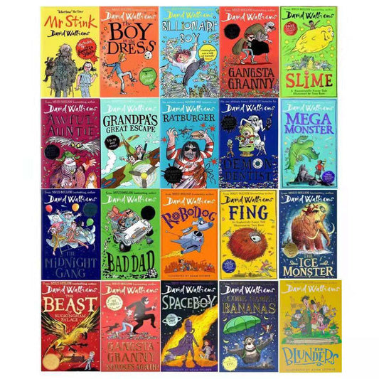 David Walliams Bestselling Books Collection – Hilarious Stories for Young Readers
