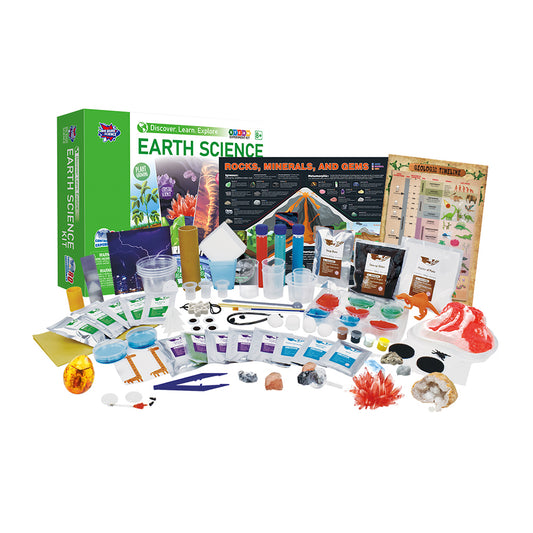 Earth Science Kit – 80+ Fun STEM Experiments for Kids