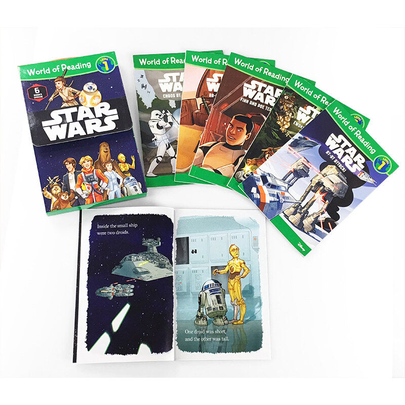 Star Wars World of Reading Level 1 Collection | 10 Early Reader Books for Ages 4–7 | Beginner Reading Set