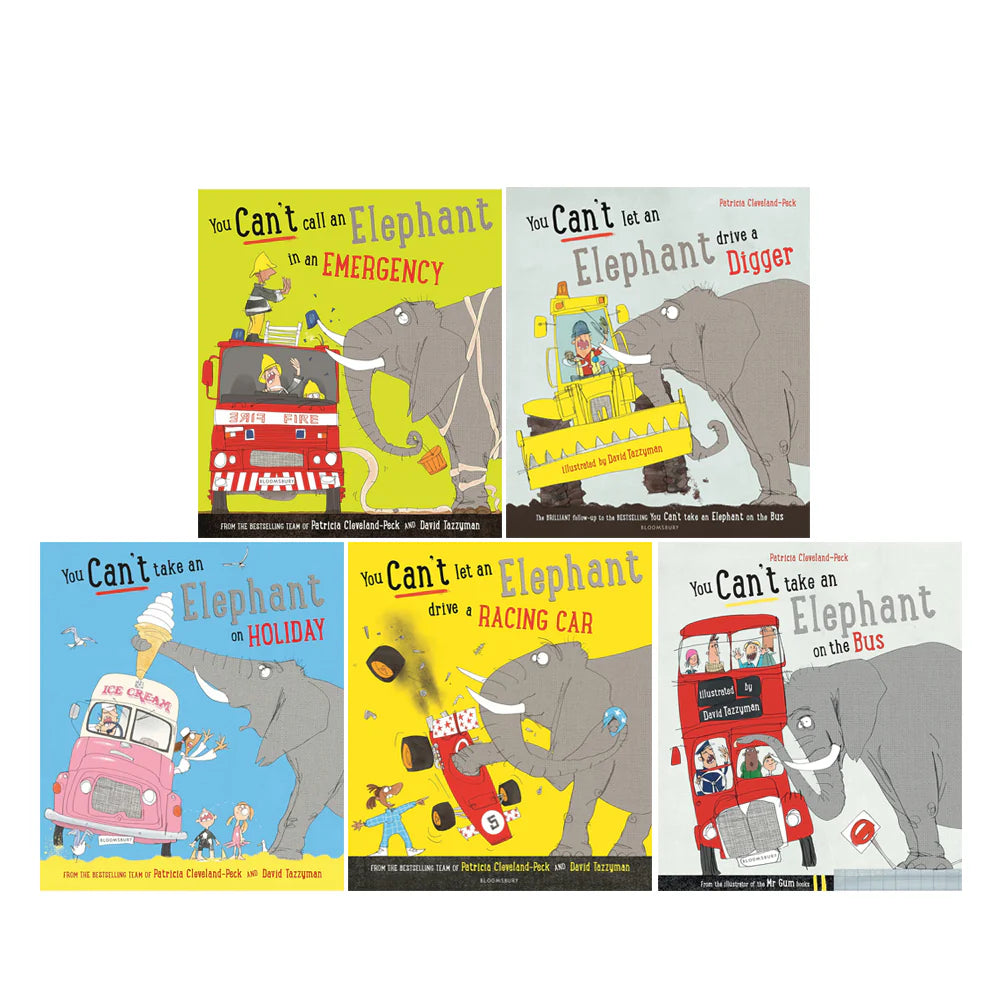 You Can’t Take an Elephant… Book Collection – Funny Children’s Story Books Set (4 Titles)