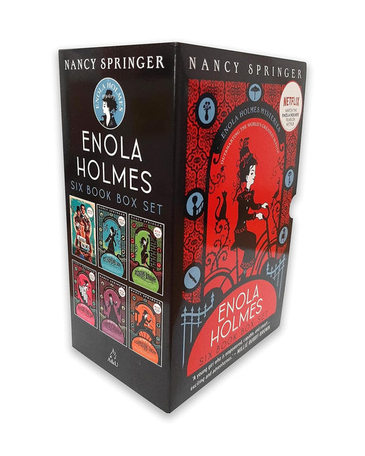 Enola Holmes 6 Books Collection Set By Nancy Springer – Paperback