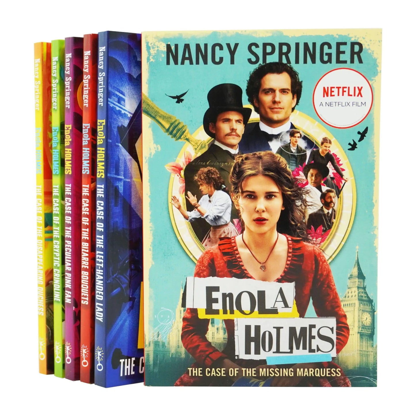 Enola Holmes 6 Books Collection Set By Nancy Springer – Paperback