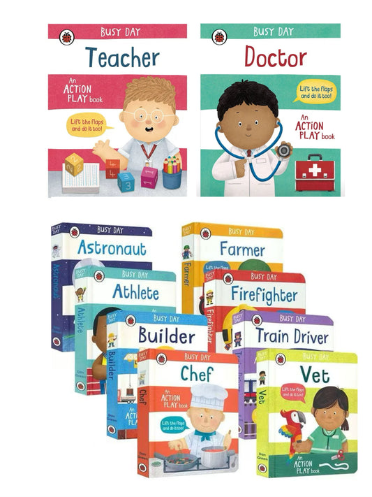Busy Day Board Book Set
