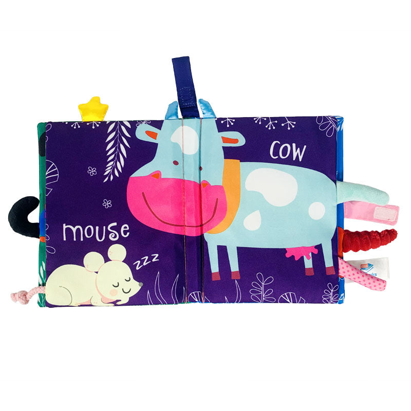 Farm Fun Soft Cloth Book – Sensory Book for Babies