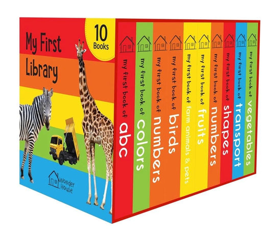 My First Library: Boxset for Kids (Pack-1) by Wonder House Books Hardcover Book