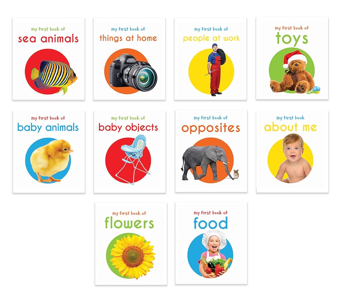 First Library Pack 1 and Pack 2 (Boardbooks)