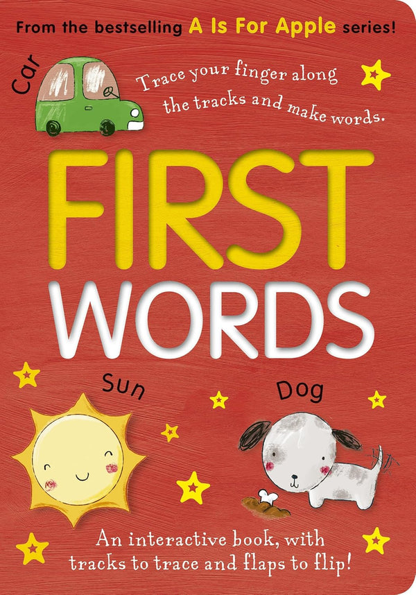 At First Words First Words Trace & Flip Board Book – Kids Library Kenya