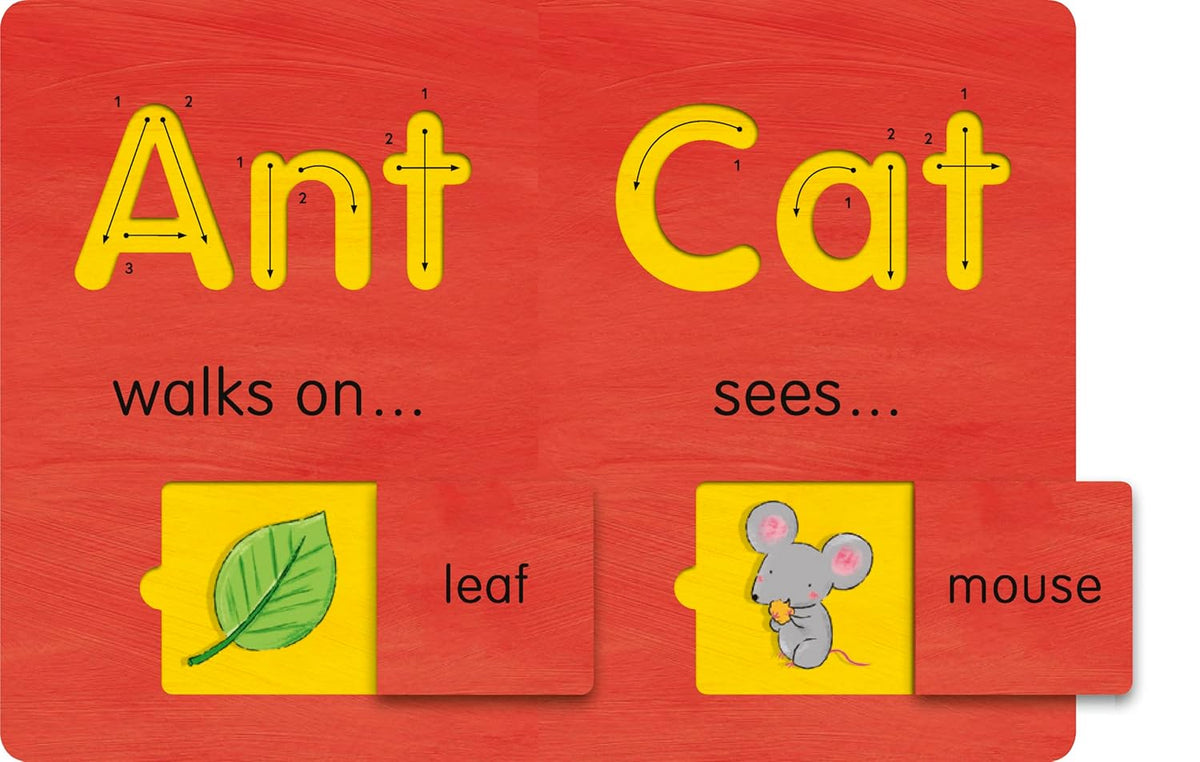 First Scan Words First Words Trace & Flip Board Book – Kids Library Kenya