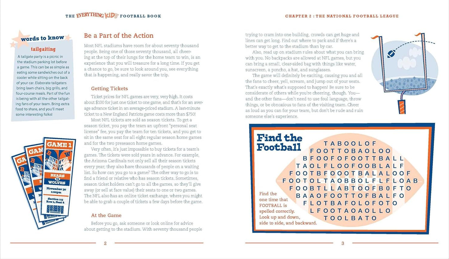 The Everything Kids' Football Book, 8th Edition: All-Time Greats, Legendary Teams, and Today's Favorite Players―with Tips on Playing Like a Pro...