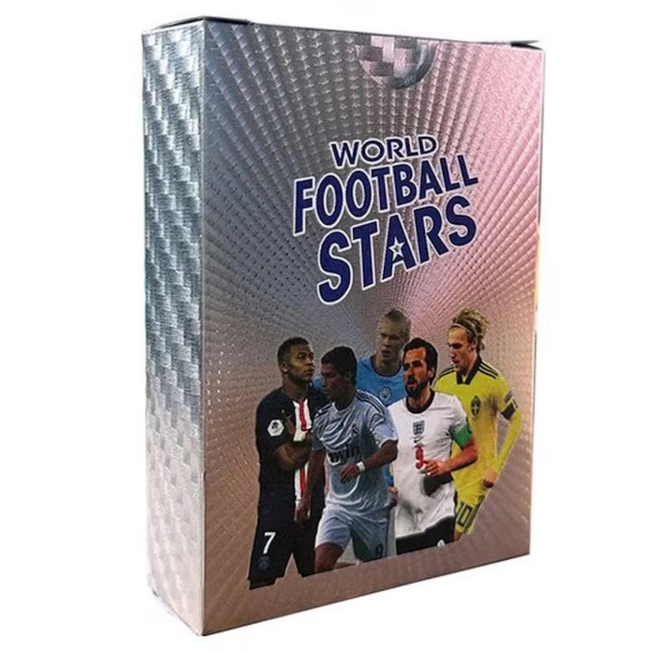 55PCS Football Star Cards Kenya – Gold, Silver & Black Limited Edition