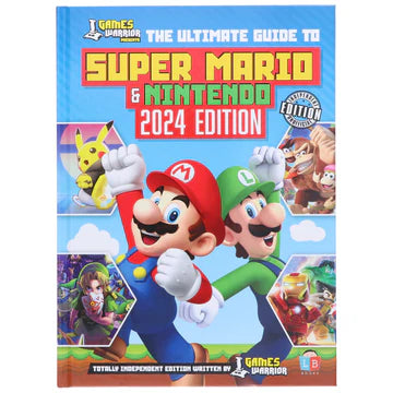 Super Mario and Nintendo Ultimate Guide by GamesWarrior Gaming book - Age 9+ - Hardback