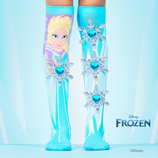 Frozen Elsa Knee-High Character Socks for Kids