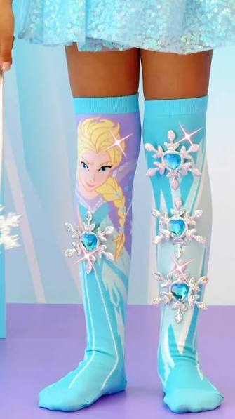 Frozen Elsa Knee-High Character Socks for Kids