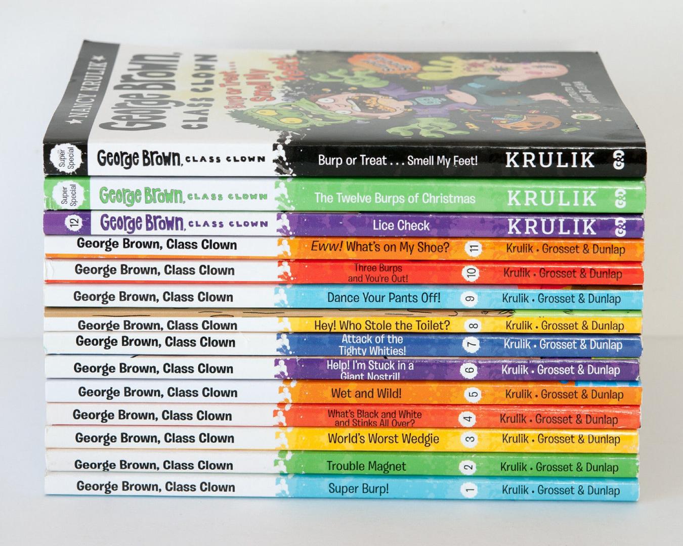 George Brown, Class Clown Books – Funny Illustrated Chapter Series (Ages 7–10)