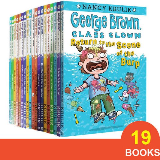George Brown, Class Clown Books – Funny Illustrated Chapter Series (Ages 7–10)