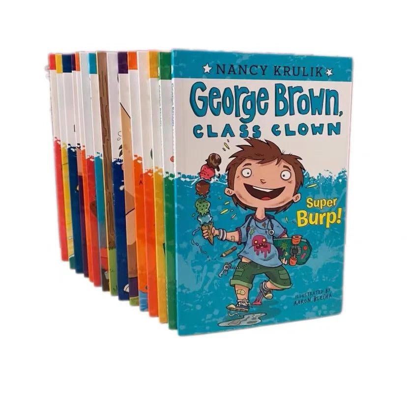George Brown, Class Clown Books – Funny Illustrated Chapter Series (Ages 7–10)