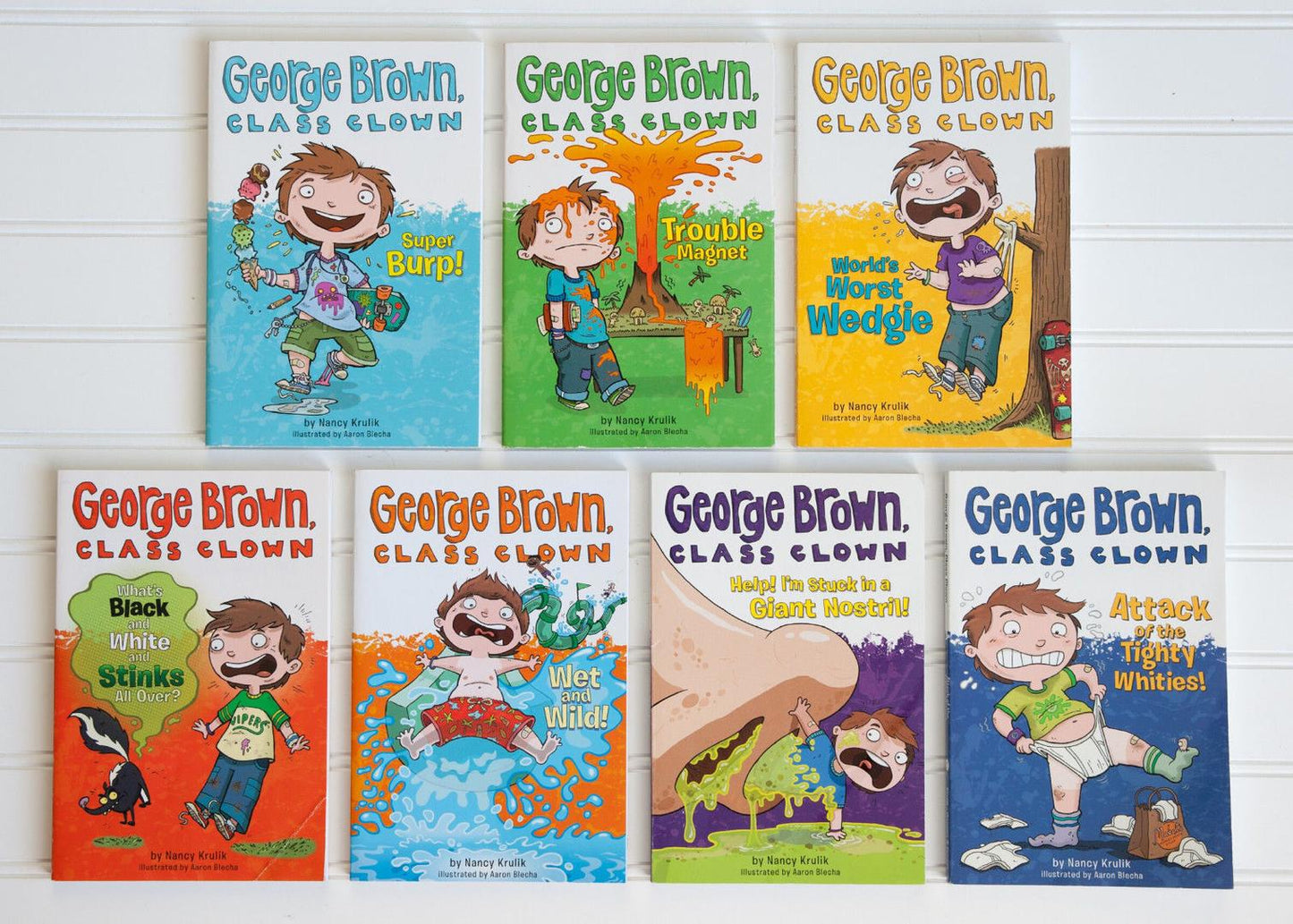 George Brown, Class Clown Books – Funny Illustrated Chapter Series (Ages 7–10)