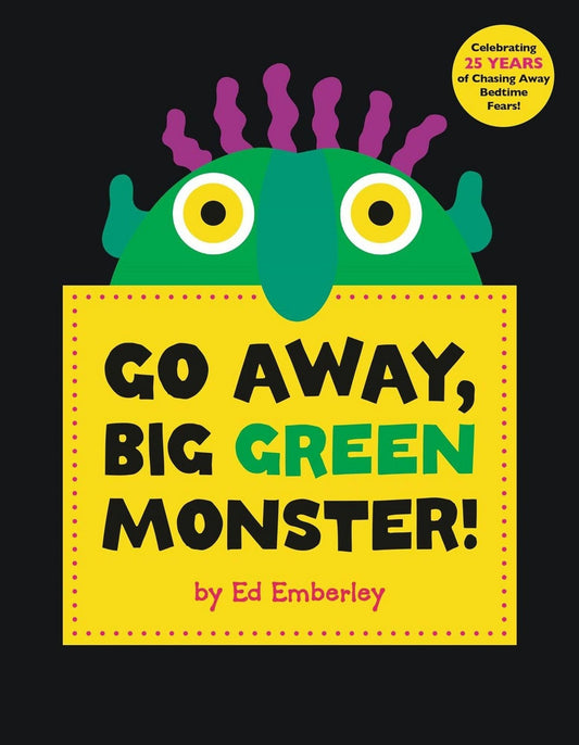 Go Away, Big Green Monster! by Ed Emberley book cover