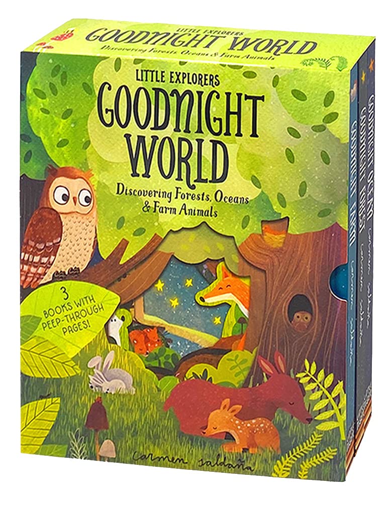 Little Explorers Goodnight World- Boardbooks