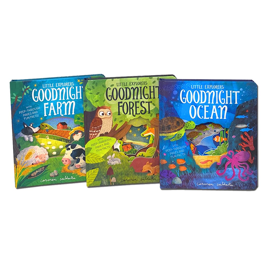 Little Explorers Goodnight World- Boardbooks