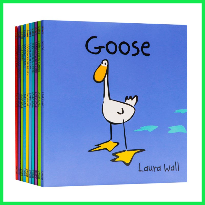 Goose 10-book picture book collection by Laura Wall