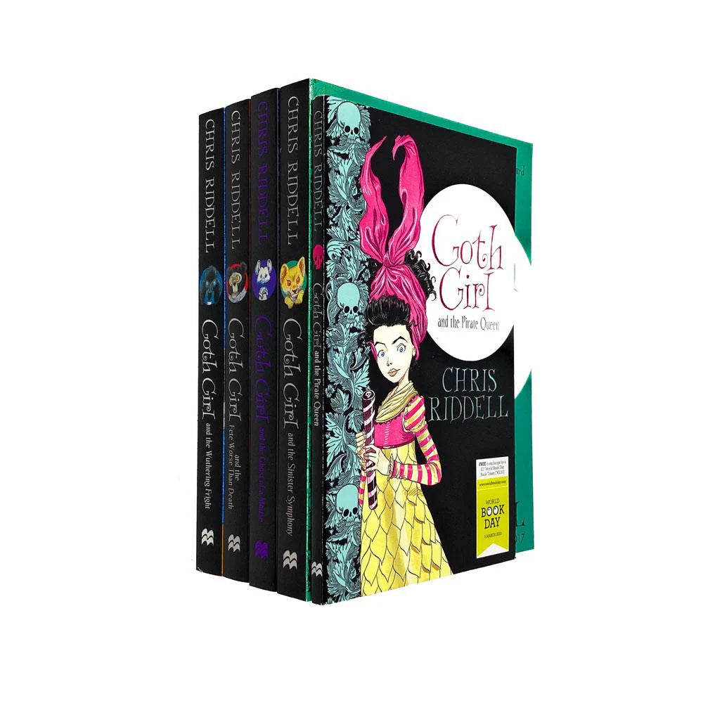 Goth Girl Books Collection by Chris Riddell
