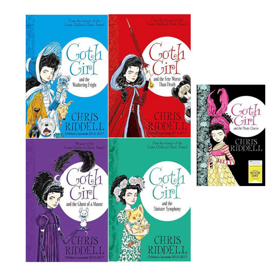 Goth Girl Books Collection by Chris Riddell