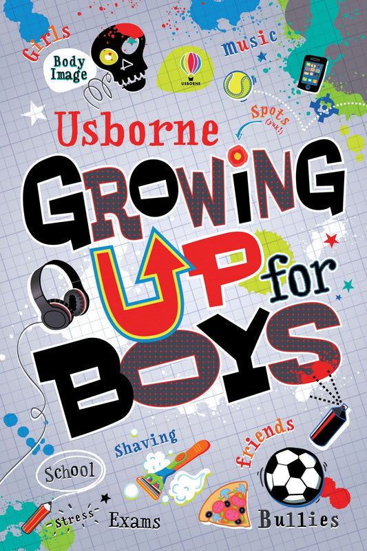 Usborne All About Growing Up for Boys