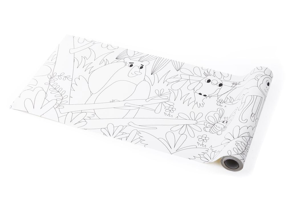 Tookyland Giant Coloring Poster – Fairy Tale & Animal Themes