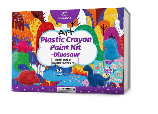 Art Plastic Crayon Paint Kit