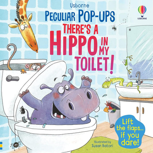 There's a Hippo In My Toilet Pop Up (Boardbooks)