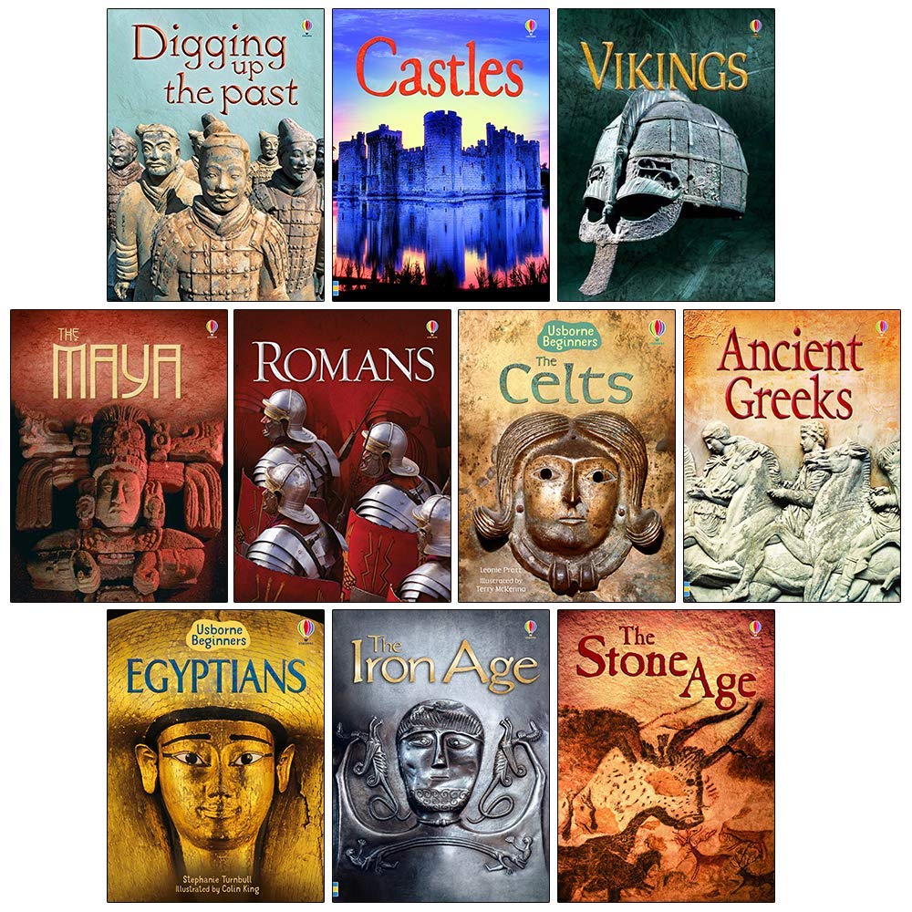 Usborne Beginners History Collection | Hardcover Box Set | Complete Set or Individual Books
