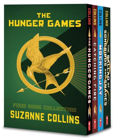 Hunger Games 4-Book Paperback Set (the Hunger Games, Catching Fire, Mockingjay, the Ballad of Songbirds and Snakes)