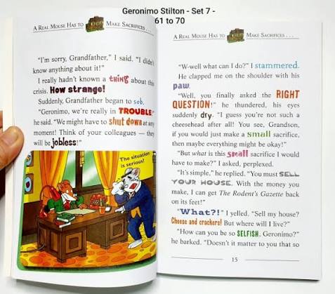 Geronimo Stilton Books | Complete Collection,Full Color| 10-Book Sets & Individual Titles