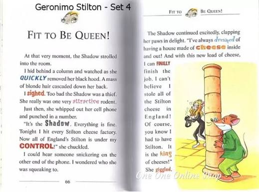 Geronimo Stilton Books | Complete Collection,Full Color| 10-Book Sets & Individual Titles