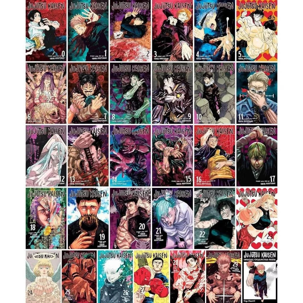 Jujutsu Kaisen Manga Volumes 0–30 by Gege Akutami