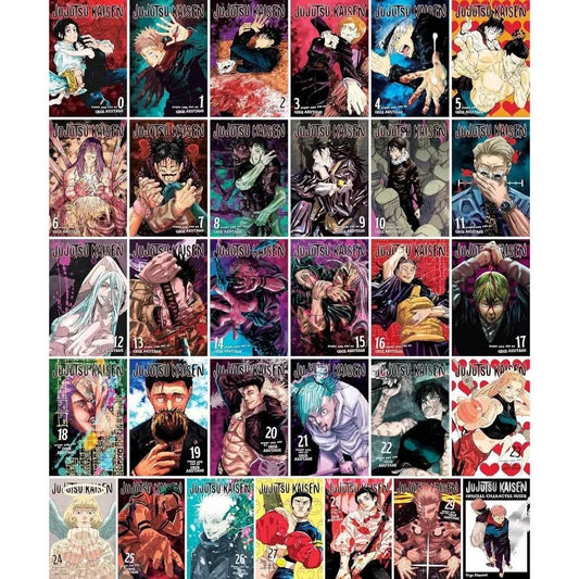 Jujutsu Kaisen manga Volumes 0 to 30 complete collection by Gege Akutami