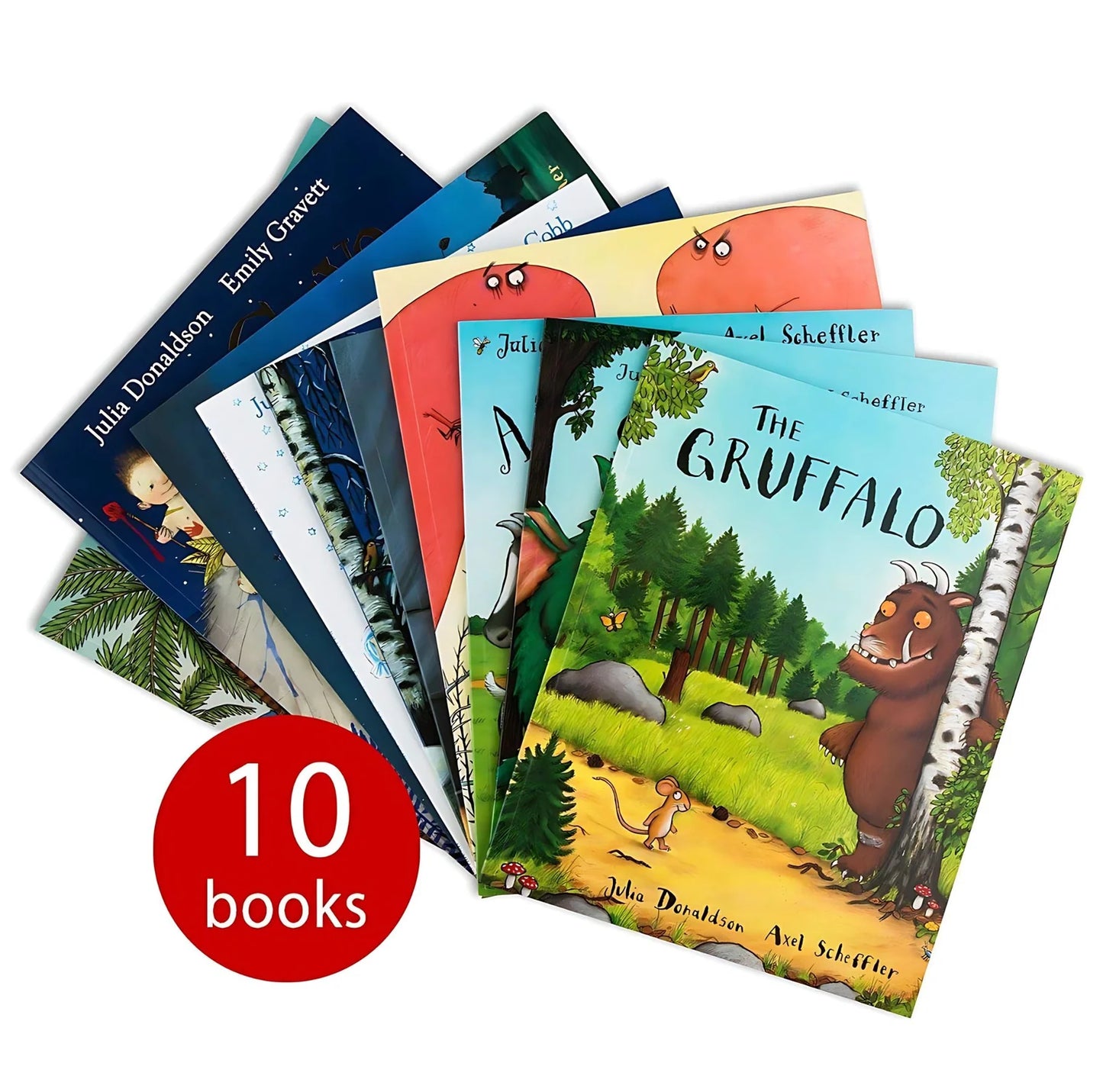 Julia donaldson  10 books(Paperback)