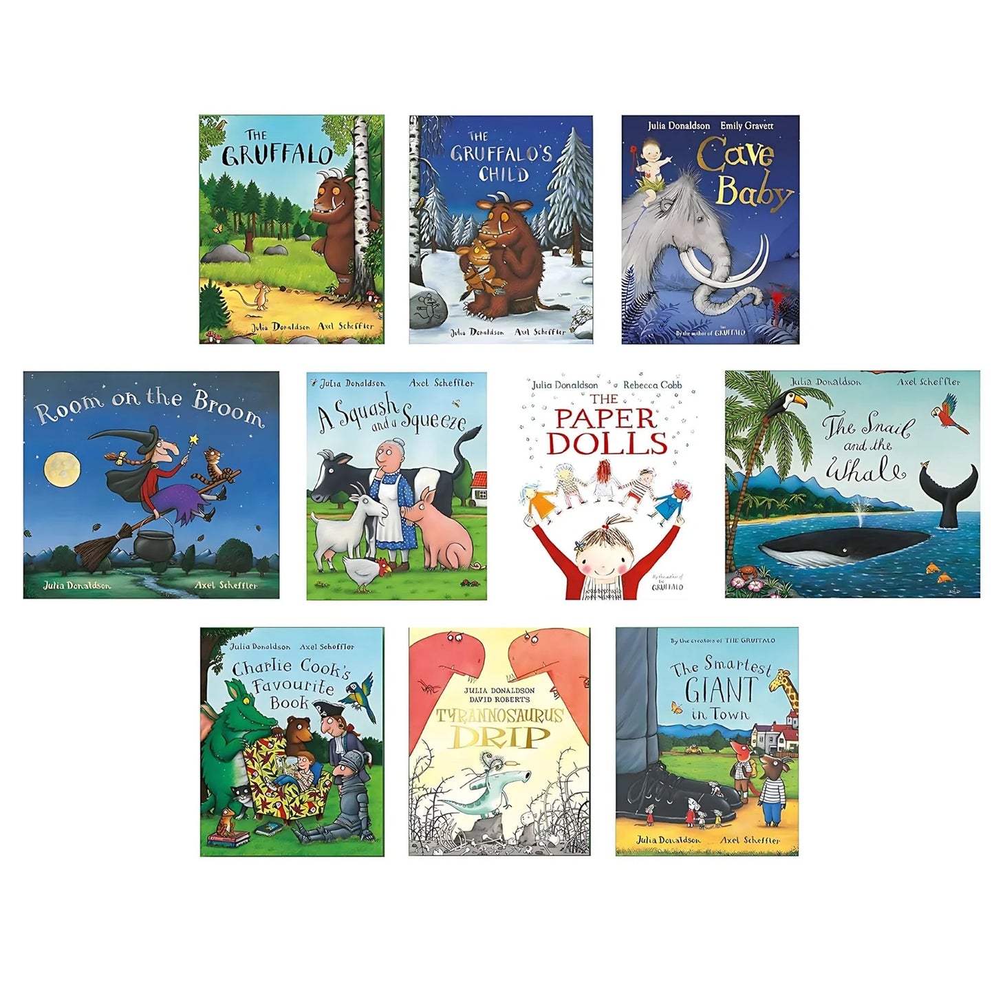 Julia donaldson  10 books(Paperback)