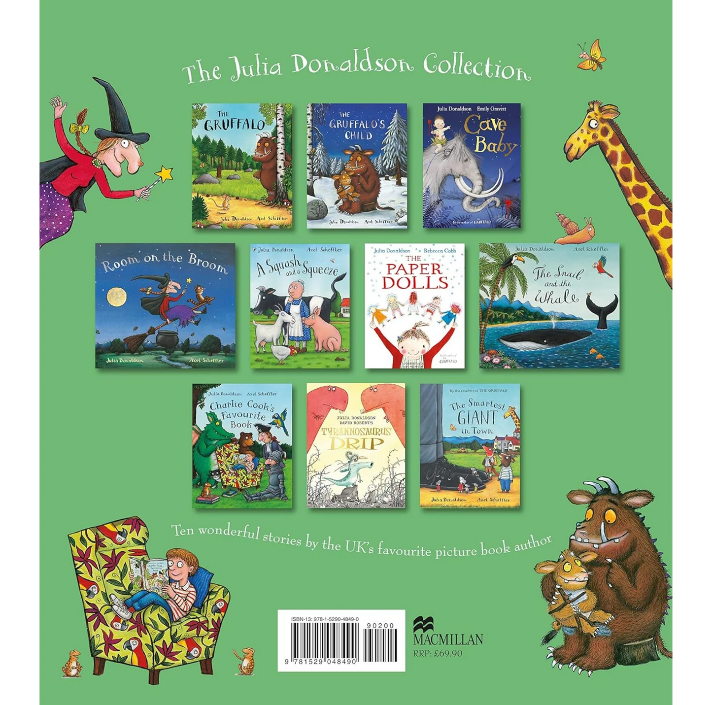 Julia donaldson  10 books(Paperback)